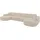 altdecor Wohnlandschaft MARI-U2 - 388x171x79 cm, Beige Velours