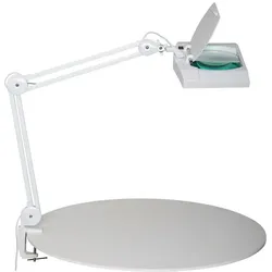 LED-Lupenleuchte MAULvitrum weiß