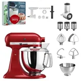 KitchenAid Artisan 5KSM175PS Liebesapfelrot Allrounderset