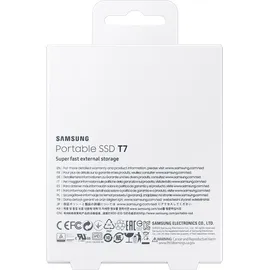 Samsung Portable SSD T7 1 TB USB 3.2 rot