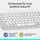 Logitech POP Icon Keys DE Offwhite / Orange