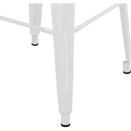 vidaXL 7-tlg. Bar-Set Schwarz und Weiß