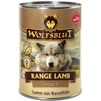 Wolfsblut Range Lamb Adult, Lamb mit Potatoes, 395 g