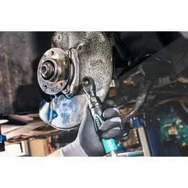 HAZET Mini Multifunktions-Ratschenschrauber 9023M-1 Vierkant massiv 6,3 mm (1/4 Zoll), Vierkant massiv 10 mm (3/8 Zoll), Sechskant hohl 6,3 (1/4 Zoll) Anzahl Werkzeuge: 4