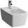 Vitra Metropole Wand-Bidet 5675B003-1046 Überlauf, 1 Hahnloch mittig, 36x56cm, weiß
