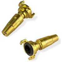 stabilo-sanitär Gartenbrause 1 Zoll gold