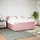 vidaXL Boxspringbett mit Matratze Rosa 180x200 cm Samt