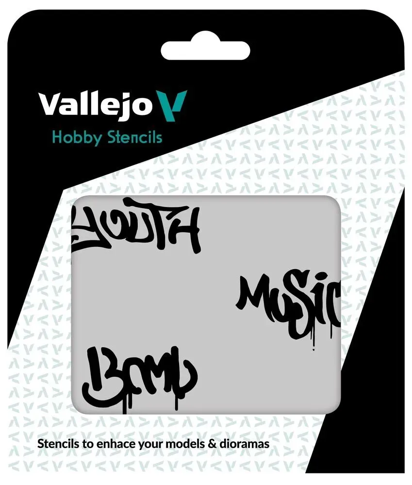 Vallejo Street Art No1 Stencil