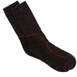 Icebreaker Mens Hike+ Medium Crew -jet hthr/planet/black