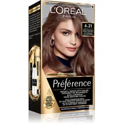 L’Oréal Paris Préférence Permanent-Haarfarbe Farbton 6.21 Zurich 1 St.