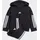 adidas ESSENTIALS KIDS Trainingsanzug Schwarz 74