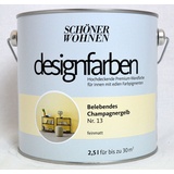 Designfarbe Belebendes Champagnergelb Nr. 13  2,5 l