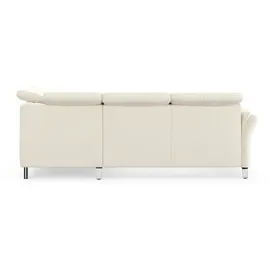 sit&more Ecksofa SIT & MORE "Grenoble L-Form mit Federkern", beige (linen), B:247cm H:85cm T:222cm, Sofas, Ecksofa, wahlweise mit Bettfunktion, Bettkasten, Arm- und Kopfteilverstellung