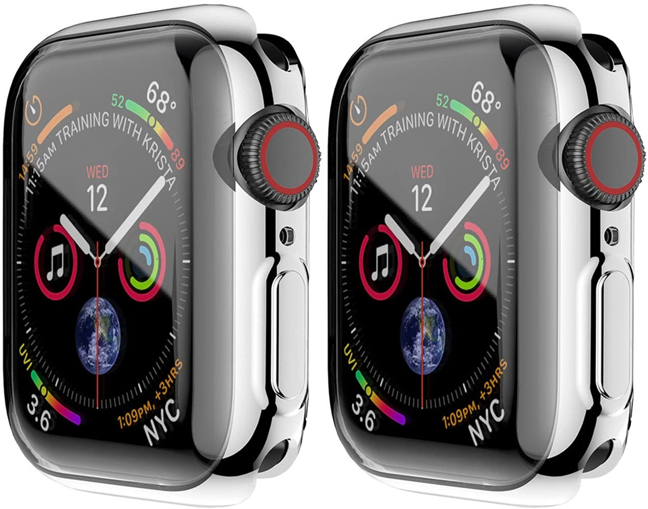 apple watch series 6 44mm silber