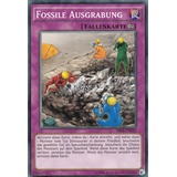 SR04-DE032 - Fossile Ausgrabung - Common - DE - im Set mit Ultrapro Toploader - Yugioh