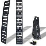 Baumarktplus TRUTZHOLM 1 x Auffahrrampe 2-fach klappbar 199cm Traglast 340 kg Alu schwarz