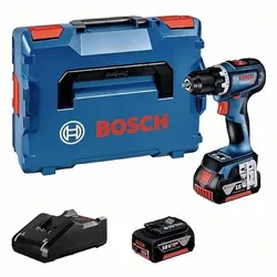 Bosch Professional 18V System Trapano-avvitatore a batteria GSR 18V-90 C (incl. 2 batterie da 4.0 Ah, caricabatteria GAL 18V-40