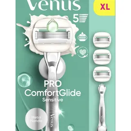 Gillette Comfortglide Sensitive Rasierer + 3 Klingen