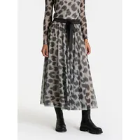 LIEBLINGSSTÜCK Midirock »RebiaL« in Mesh-Optik Gr. 42, beige gemustert,