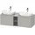 Duravit D-Neo Konsolenwaschtischunterbau wandhängend Betongrau Matt 1400x550x459 mm - DE4950B3407000 DE4950B34070000