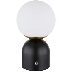 Tischleuchte LED Beistelllampe Nachttischlampe Touchdimmer Memory schwarz