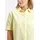sheego Kurzarm-Bluse Gelb/Weiß 52