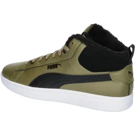 Puma Uniseks Smash 3.0 Mid WTR Sneaker, Olive Drab PUMA Black PUMA Wit, 39 EU