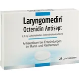 Laryngomedin Octenidin Antisept 2,6 mg Lutschtabl. 24 St