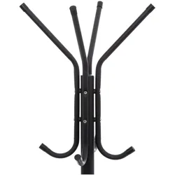 FIVE - Baum-Garderobe aus Metall mit 8 Haken in Schwarz