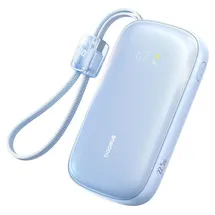 Baseus Powerbank 20000mAh 22.5W mit Display und Kabel - Blau