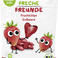 Erdbär Freche Freunde Bio Fruchtchips Erdbeere 12 g
