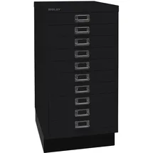 BISLEY MultiDrawer Schubladenschrank 34,9 x 46 x 67 cm schwarz