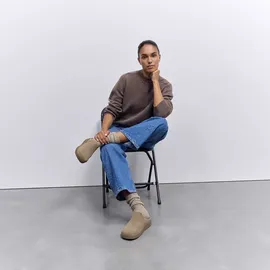 FitFlop Gen-ff Elasticateds Holzschuhe - Taupe, 39