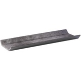 APS GN 2/4 Tablett Element, 53 x 16,2 cm, Höhe 3,5 cm, Melamin, Betonoptik