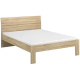 Rauch Möbel Flexx Bett Doppelbett Futonbett in Eiche Sonoma, 140 x 200 cm