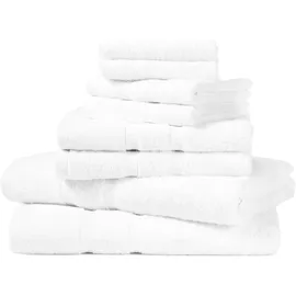 SCHIESSER Las Palmas Handtuchset 8-tlg. weiß