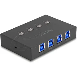 Delock USB-Umschalter für die gemeinsame Nutzung von Peripheriegeräten