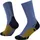 Buff Merino Wool Crew Trekkingsocken Blau M