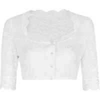 NINA VON C. Dirndlbluse Doris Weiß 44