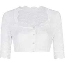 NINA VON C. Dirndlbluse Doris Weiß 44