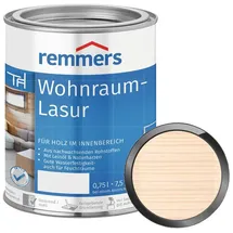 Remmers Wohnraum-Lasur weiß matt 0,75 l