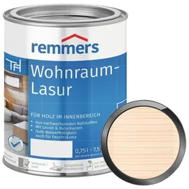 Remmers Wohnraum-Lasur weiß matt 0,75 l