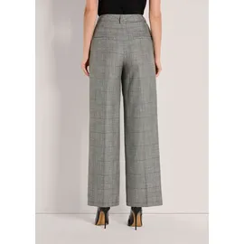 Madeleine Bundfaltenhose Glencheck grau 34