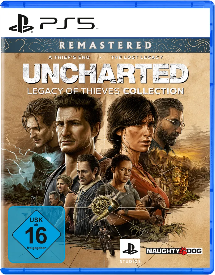 Uncharted: Legacy of Thieves Collection - PS5 Action-Adventure Game