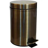 Brillantbad BETRO BRONZE Abfalleimer Edelstahl Bronze 170x260x170 mm, 3