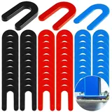 Greethga 60-teiliges Nivellier-Unterlegscheiben-Set für Auto-Hebebühnen, 2-Säulen- und 4-Säulen-Hebebühnen, Metall, Flach, Heavy Duty, 12 mm, Automotive, Autowaschmaschinen-Set, Washer