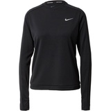 Nike Damen W NK DF PACER CREW, Black/Reflective Silver