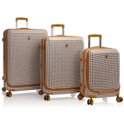 Heys EZ Fashion 4 Rollen Kofferset 3-teilig mit Dehnfalte  braun