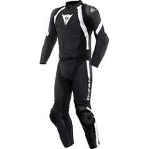 Dainese Avro 4 2-tlg. matt-schwarz/matt-schwarz/weiß 56