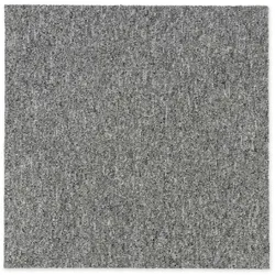 KARAT Teppichfliesen Moscow selbstliegend - 50 x 50 cm / Grau